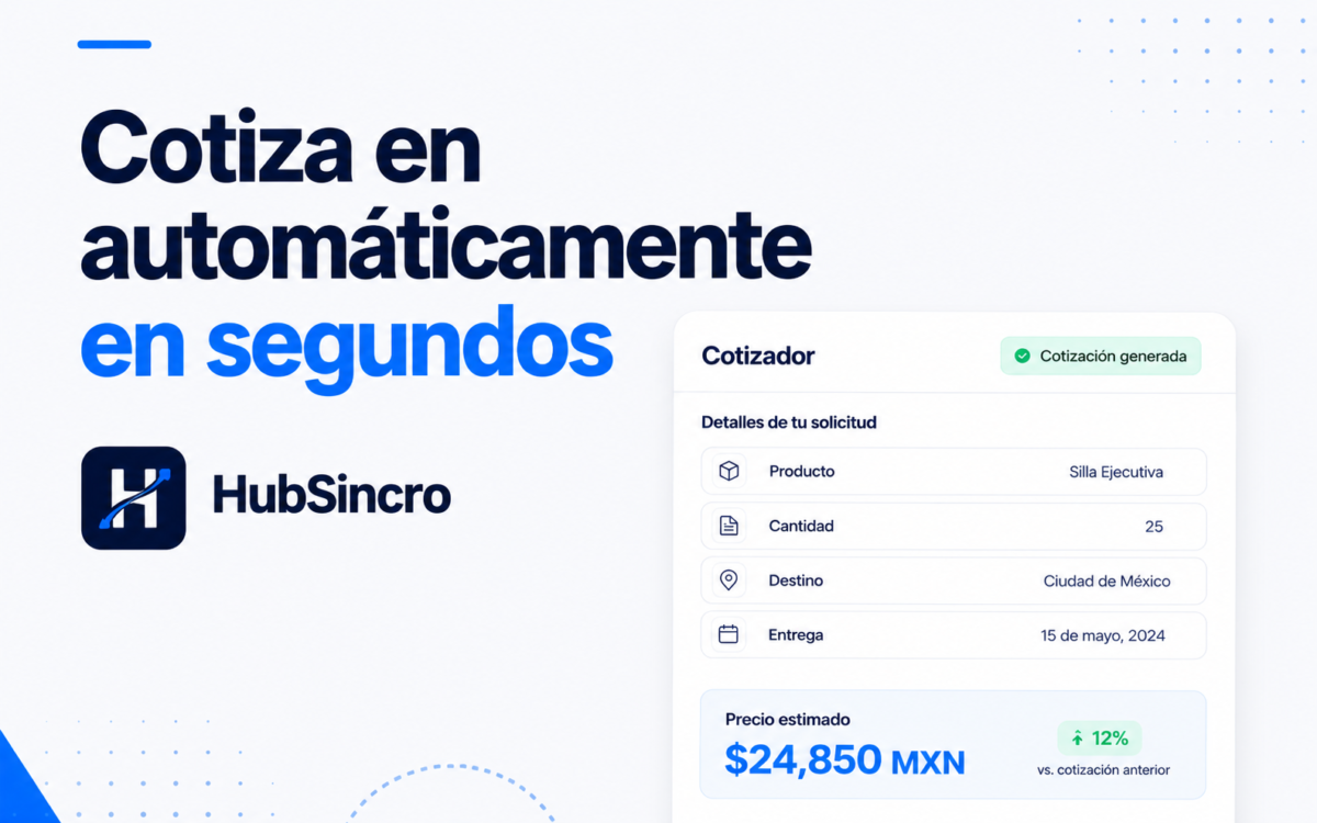 Por qué tu cotizador en Excel te está costando ventas